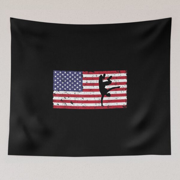 Item preview, Breakdance American Flag designed and sold by goombi-creative.