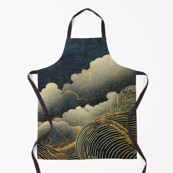 Item preview, Science Fiction Fantasy Imaginary Golden Clouds At Midnight designed and sold by DEC02.