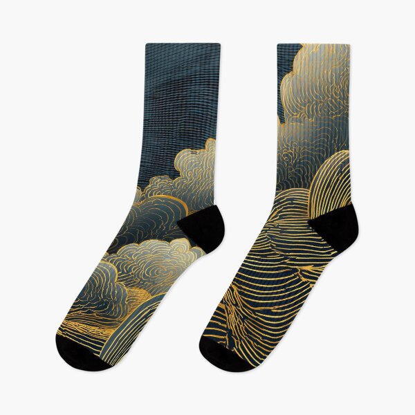 Item preview, Science Fiction Fantasy Imaginary Golden Clouds At Midnight designed and sold by DEC02.