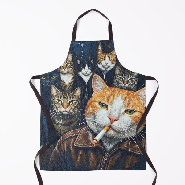 Item preview, Funny Gangster Cat designed and sold by aponwao.