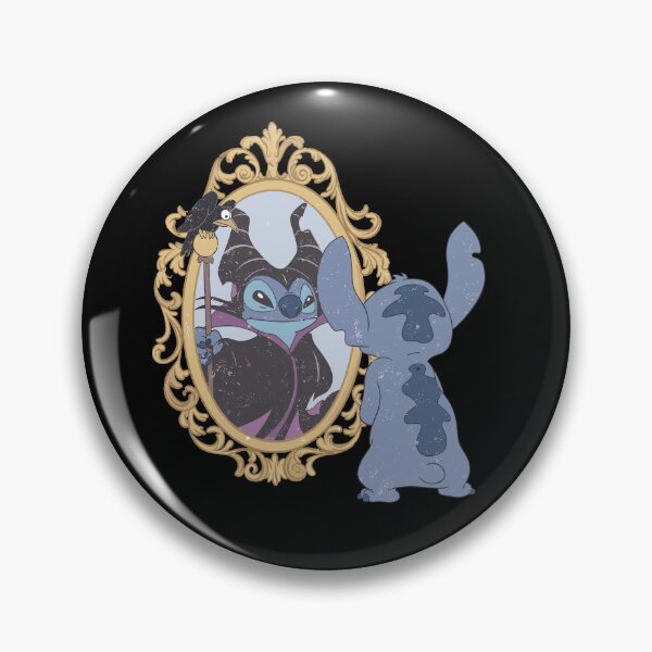 Item preview, Stitch Mirror Reflection Gothic Cute Alien Character Graphic T-Shirt designed and sold by rzanhoo.