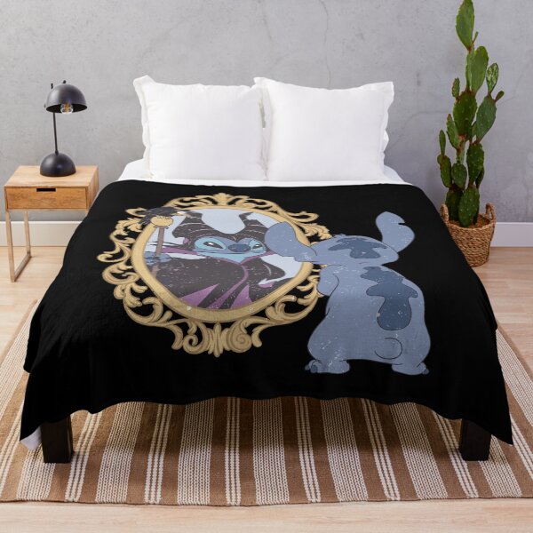 Item preview, Stitch Mirror Reflection Gothic Cute Alien Character Graphic T-Shirt designed and sold by rzanhoo.
