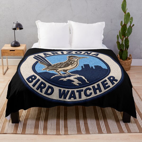 Item preview, Arizona Greater Roadrunner Desert Bird Watcher Patch designed and sold by The-Drip-Studio.