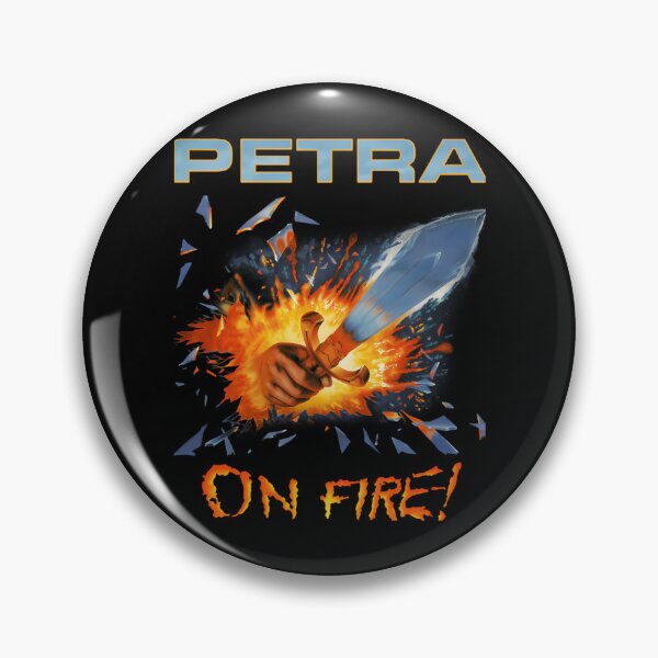 Item preview, Petra Dark Red On Fire Retro designed and sold by Fahmirazis94Art.