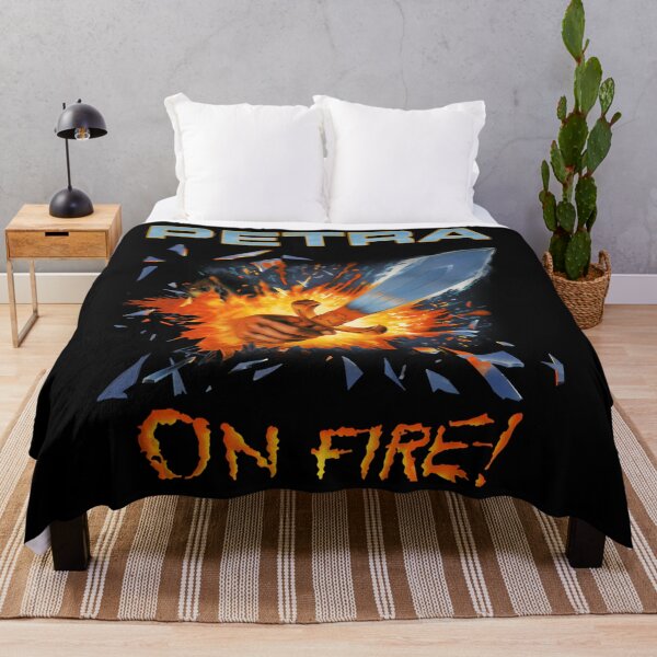 Item preview, Petra Dark Red On Fire Retro designed and sold by Fahmirazis94Art.