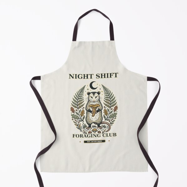 Item preview, Night Shift Foraging Club Opossum designed and sold by Funny meme.