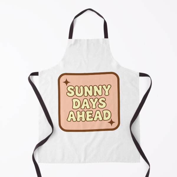 Item preview, Sunny Days Ahead Retro Pastel Typography designed and sold by FestivityFinds.