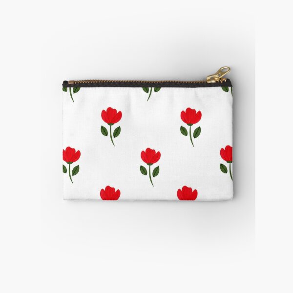 Item preview, Red Tulip Floral Pattern designed and sold by itxelaraStudio.