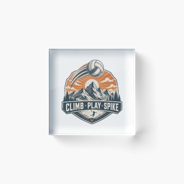 Item preview, Climb Play Spike Volleyball designed and sold by redblink store.