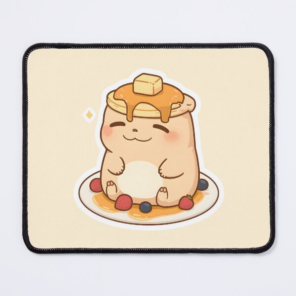Item preview, Kawaii Capybara Pancake designed and sold by UnRealS.