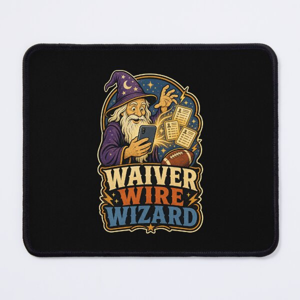 Item preview, Waiver Wire Wizard Fantasy Football Manager designed and sold by snowry.