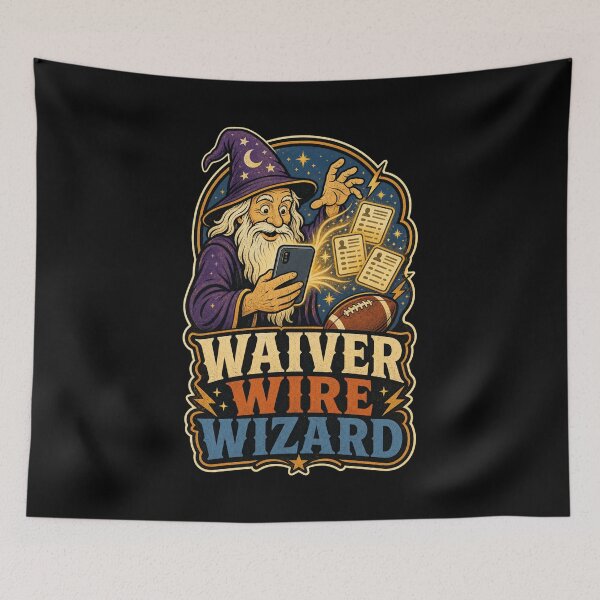 Item preview, Waiver Wire Wizard Fantasy Football Manager designed and sold by snowry.