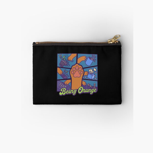 Item preview, Funny Orange Cat Brain Cell Comic Being Orange Art designed and sold by BrainSoupShop.