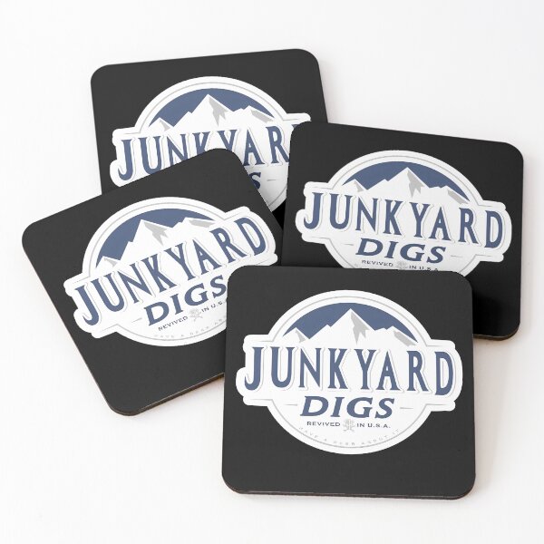 Item preview, junkyard digs merch designed and sold by EmberToonArts.