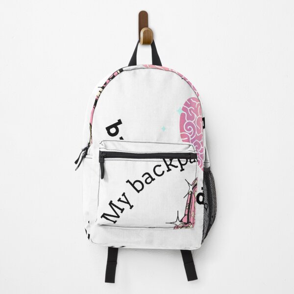 Item preview, My backpack got heavier, but so did my brain! designed and sold by DesignsbyONE.