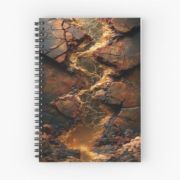 Item preview, Molten Gold Rock Canyon Abstract Texture designed and sold by GSizzle1.