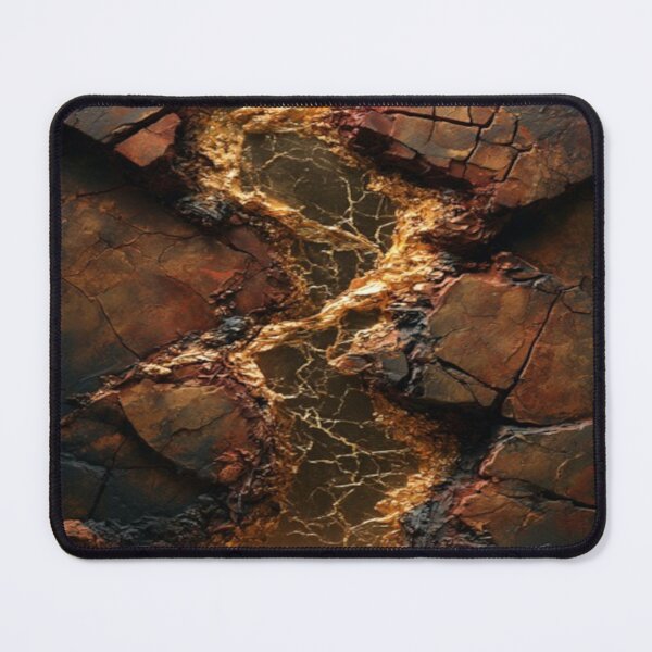Item preview, Molten Gold Rock Canyon Abstract Texture designed and sold by GSizzle1.