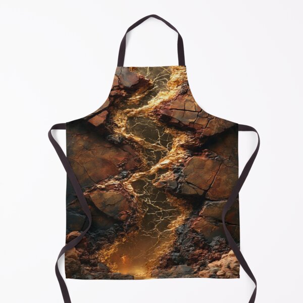 Item preview, Molten Gold Rock Canyon Abstract Texture designed and sold by GSizzle1.