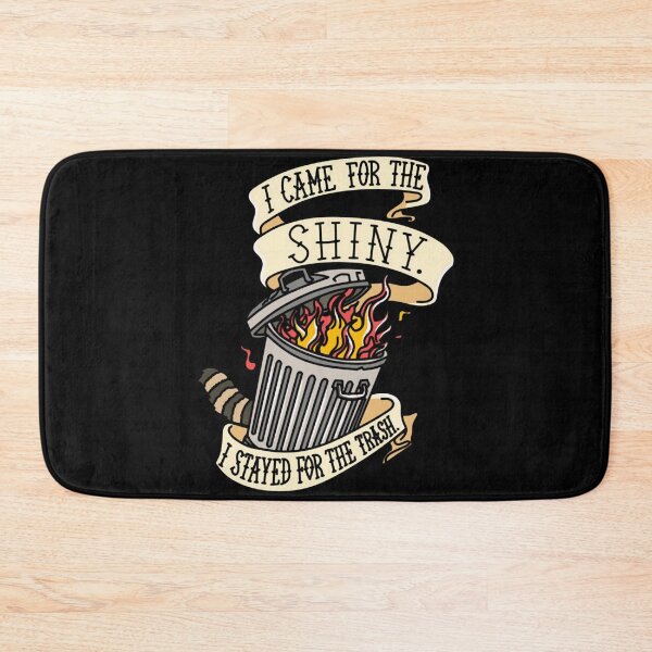 Item preview, Raccoon Dumpster Fire Trash Panda Funny Shiny Graphic designed and sold by BrainSoupShop.