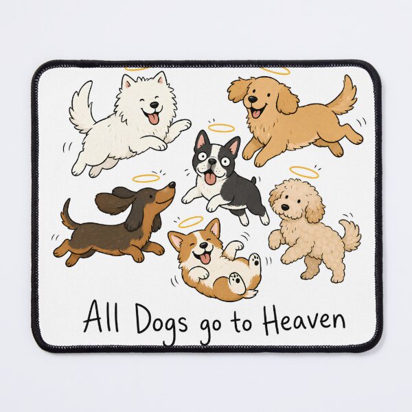 Item preview, All Dogs go to Heaven designed and sold by kovidesignstudio.