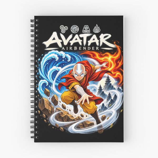 Item preview, Avatar Airbender Four Elements Anime Style T-Shirt Design designed and sold by GSJGROUP.