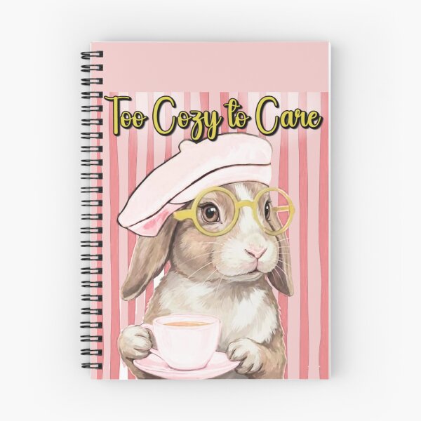 Item preview, Too comfortable to worry - Relaxed bunny designed and sold by UUniqueIImprint.