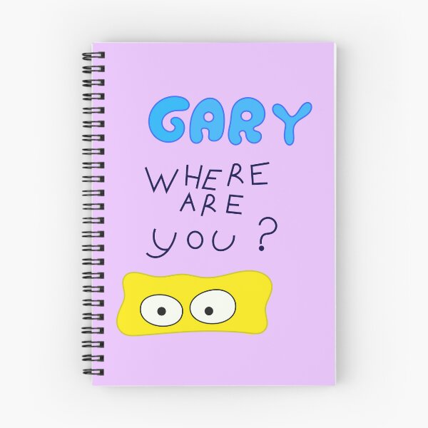 Item preview, SpongeBob - Gary, where are you? designed and sold by DibujandoPorfa.