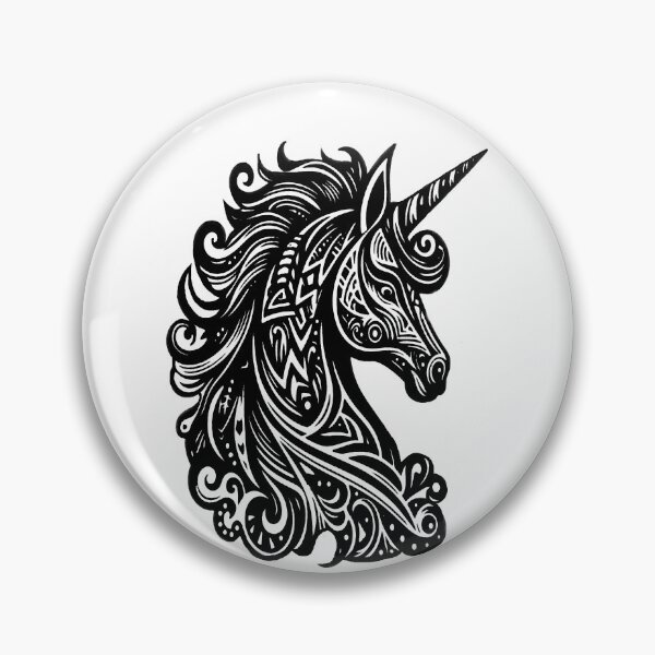 Item preview, Black Unicorn designed and sold by ViaARTfactory.