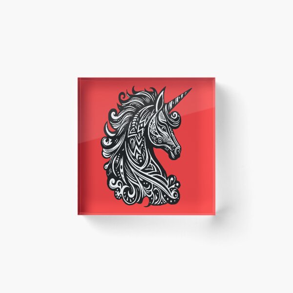 Item preview, Black Unicorn designed and sold by ViaARTfactory.