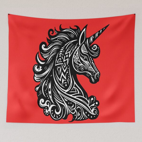 Item preview, Black Unicorn designed and sold by ViaARTfactory.