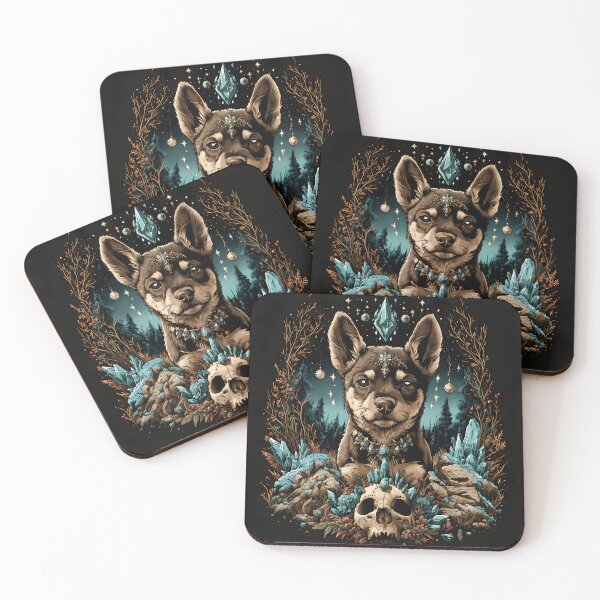 Item preview,  Vintage Kelpie Print designed and sold by Nocturne  Paws.