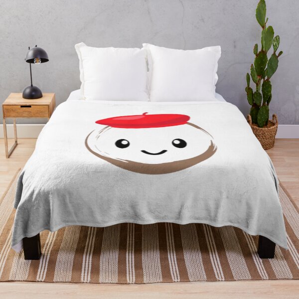 Item preview, Happy Minimalist Character with Beret - Cute Aesthetic Creator Icon designed and sold by WealthVector.