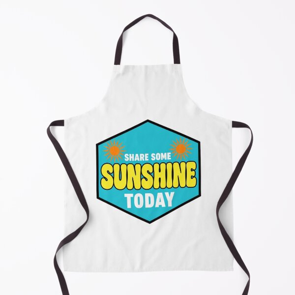 Item preview, Retro Share Some Sunshine Today Sunburst Hexagon designed and sold by FestivityFinds.