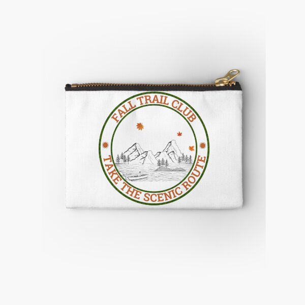 Item preview, Fall Trail Club Mountain Lake Vintage Badge designed and sold by Umbrella urban.