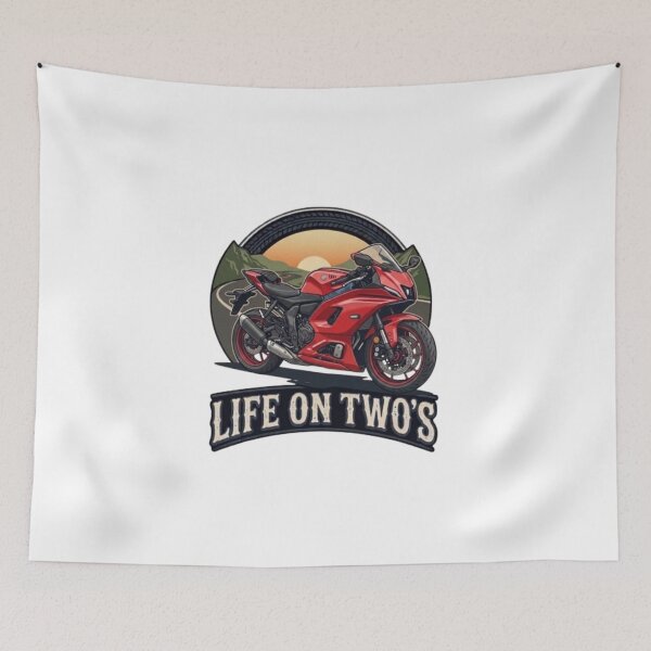 Item preview, Life On Two's Crotch Rocket designed and sold by TiffanyTTees.