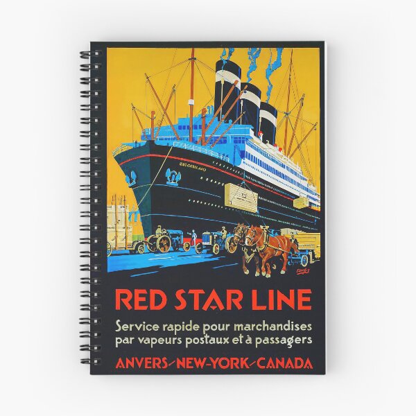 Item preview, Red Star Line designed and sold by joshcartoonguy.