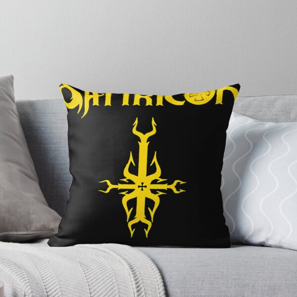 Item preview, Yellow Silhouette Black Metal Symbol designed and sold by PaperCrafte.