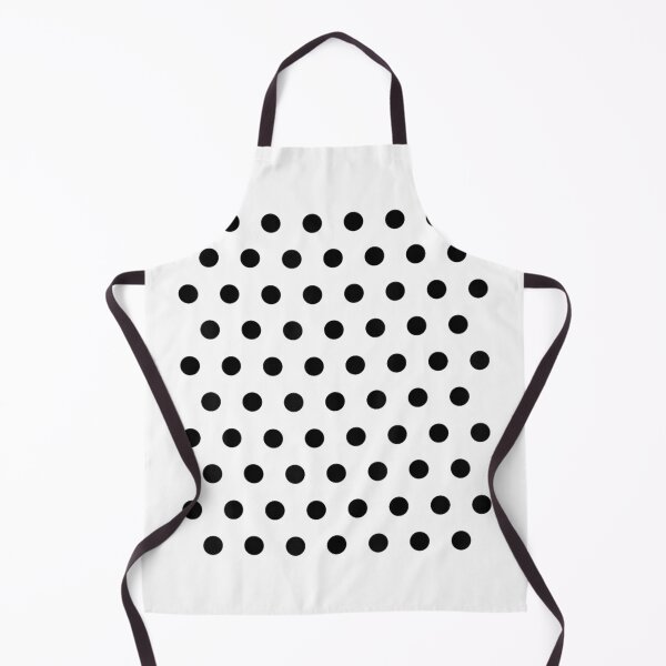 Item preview, Black And White Polka Dots White designed and sold by goombi-creative.
