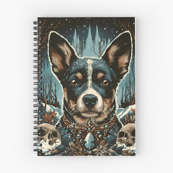 Item preview, Vintage Cattle Dog Print designed and sold by Nocturne  Paws.