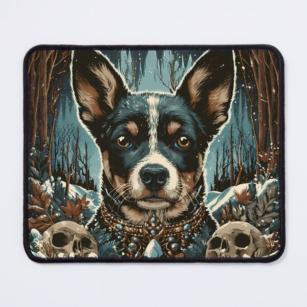 Item preview, Vintage Cattle Dog Print designed and sold by Nocturne Paws.