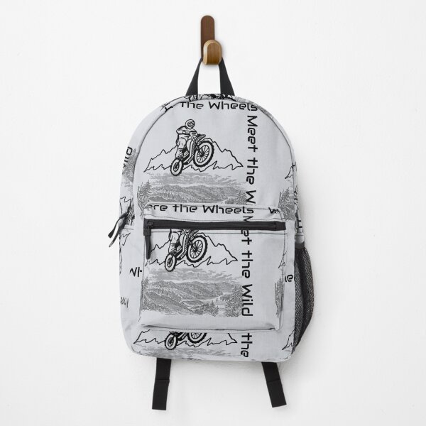 Item preview, Where the Wheels Meet the Wild designed and sold by CHIEF-HAT STORE.