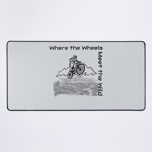 Item preview, Where the Wheels Meet the Wild designed and sold by CHIEF-HAT STORE.