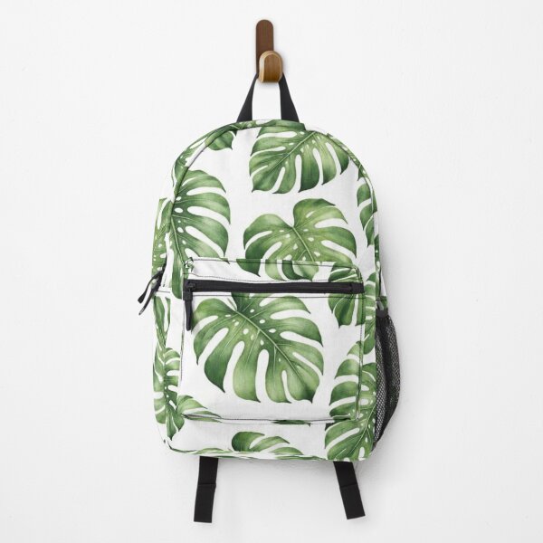 Item preview, Monstera Leaves Watercolour Tropical Pattern designed and sold by EcologicoolShp.