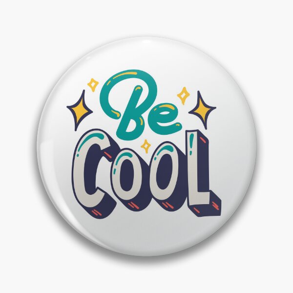 Item preview, Be Cool Retro Aesthetic Typography Quote designed and sold by     Fatma Creates.