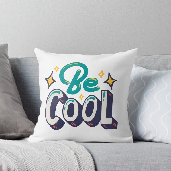 Item preview, Be Cool Retro Aesthetic Typography Quote designed and sold by     Fatma Creates.