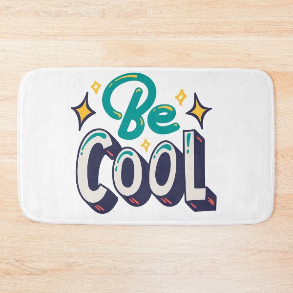 Item preview, Be Cool Retro Aesthetic Typography Quote designed and sold by     Fatma Creates.