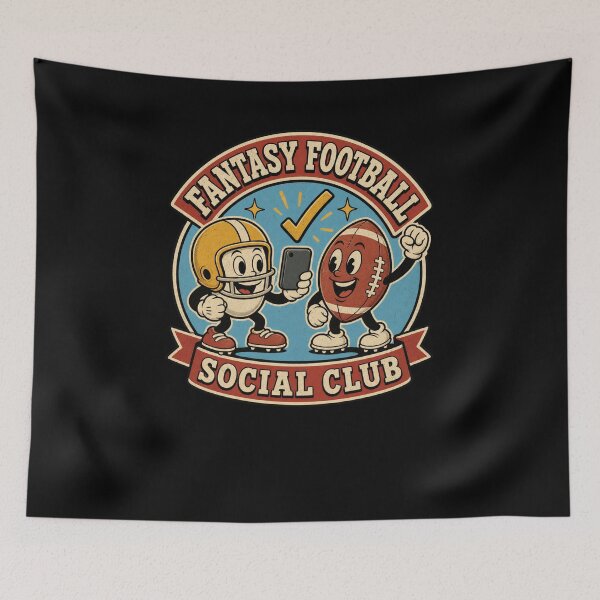 Item preview, Fantasy Football Social Club Draft Pick Manager designed and sold by snowry.
