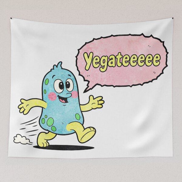 Item preview, Come on, Blue Monster, running! - Venezuelan Phrase and Humor designed and sold by elglotonmusical.