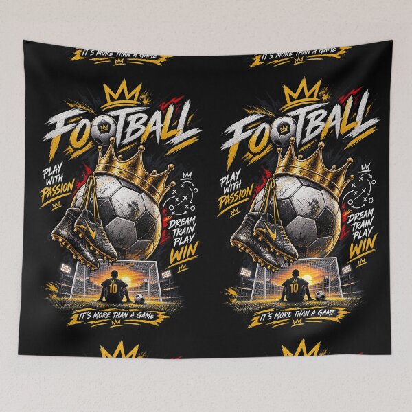 Item preview, Football Crown – Play With Passion designed and sold by LegendCourt.
