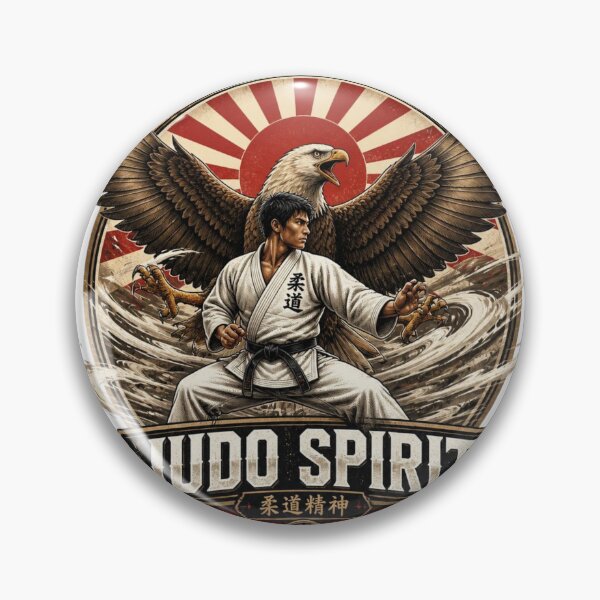 Item preview, Judo Spirit Eagle Design designed and sold by redblink store.